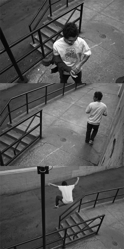 Josh, alleyway ollie