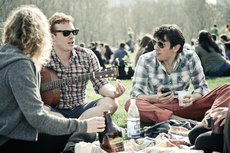 summertime in Central Park 1