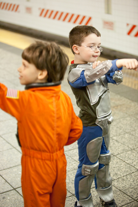 I came across some astronauts on the way to work today...