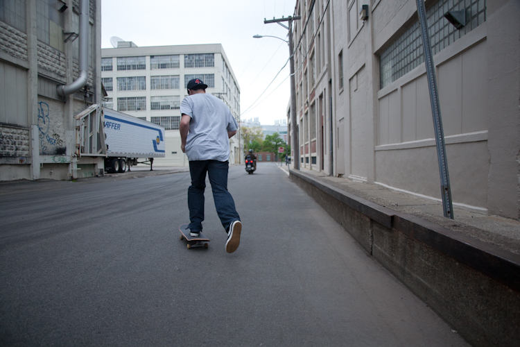 Skateboarding